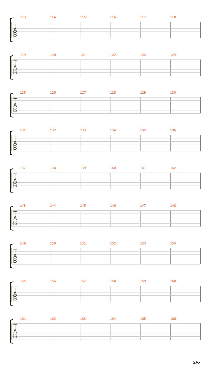 The Hunt吉他谱