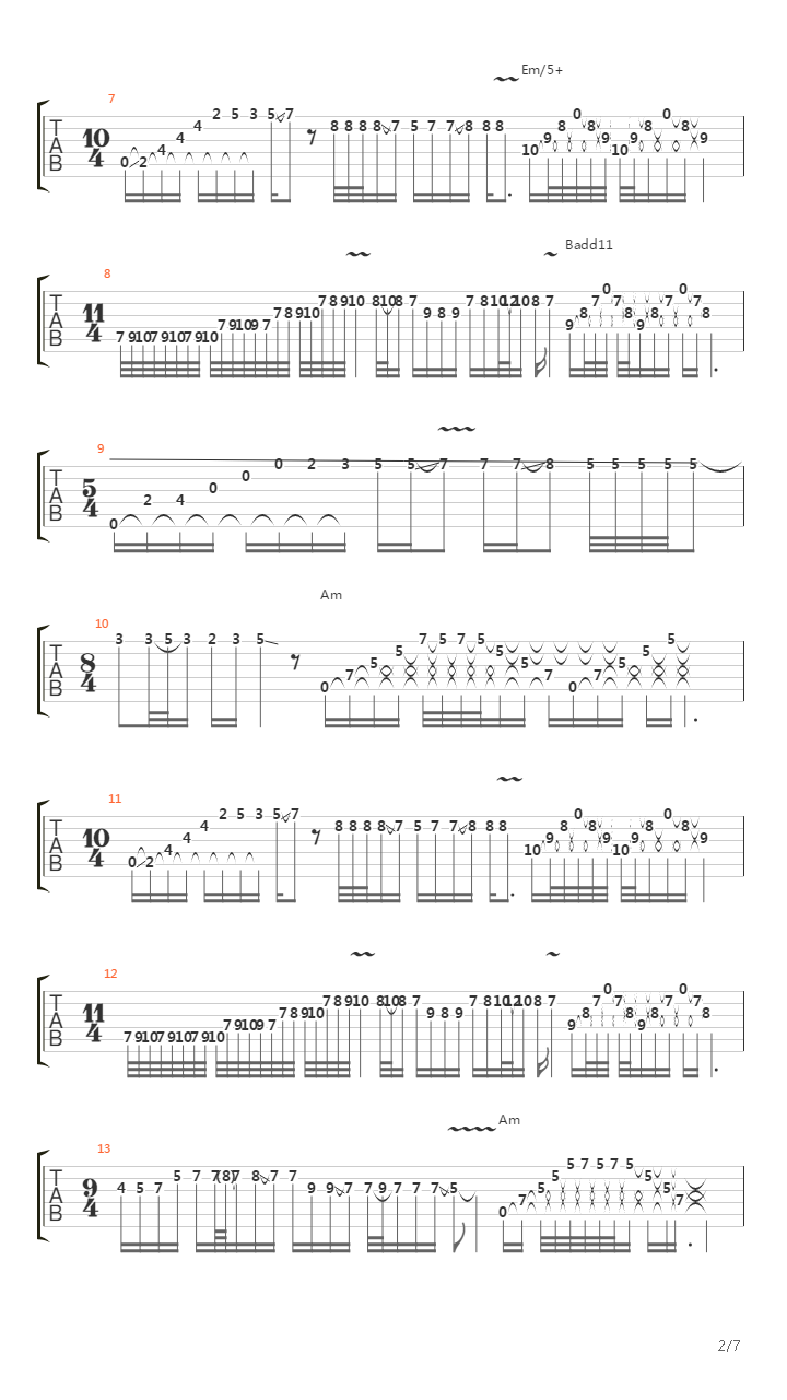 Una Guitarra吉他谱