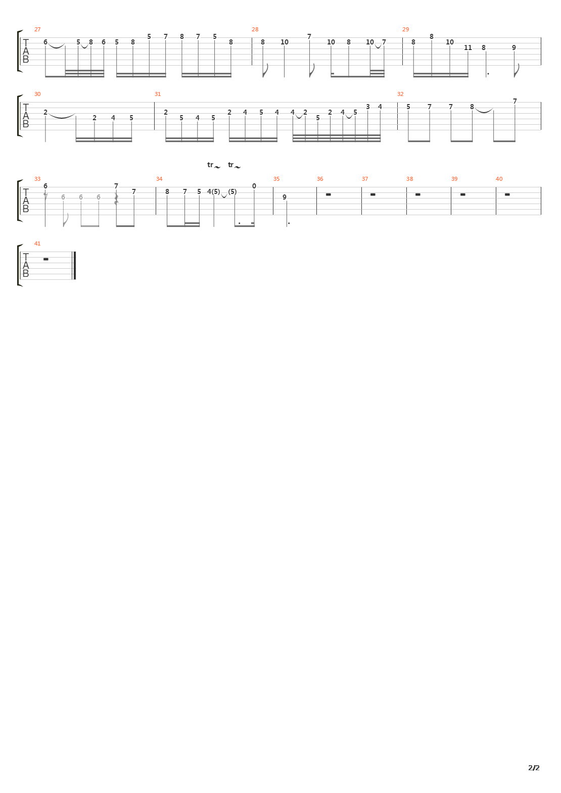 Adagio吉他谱