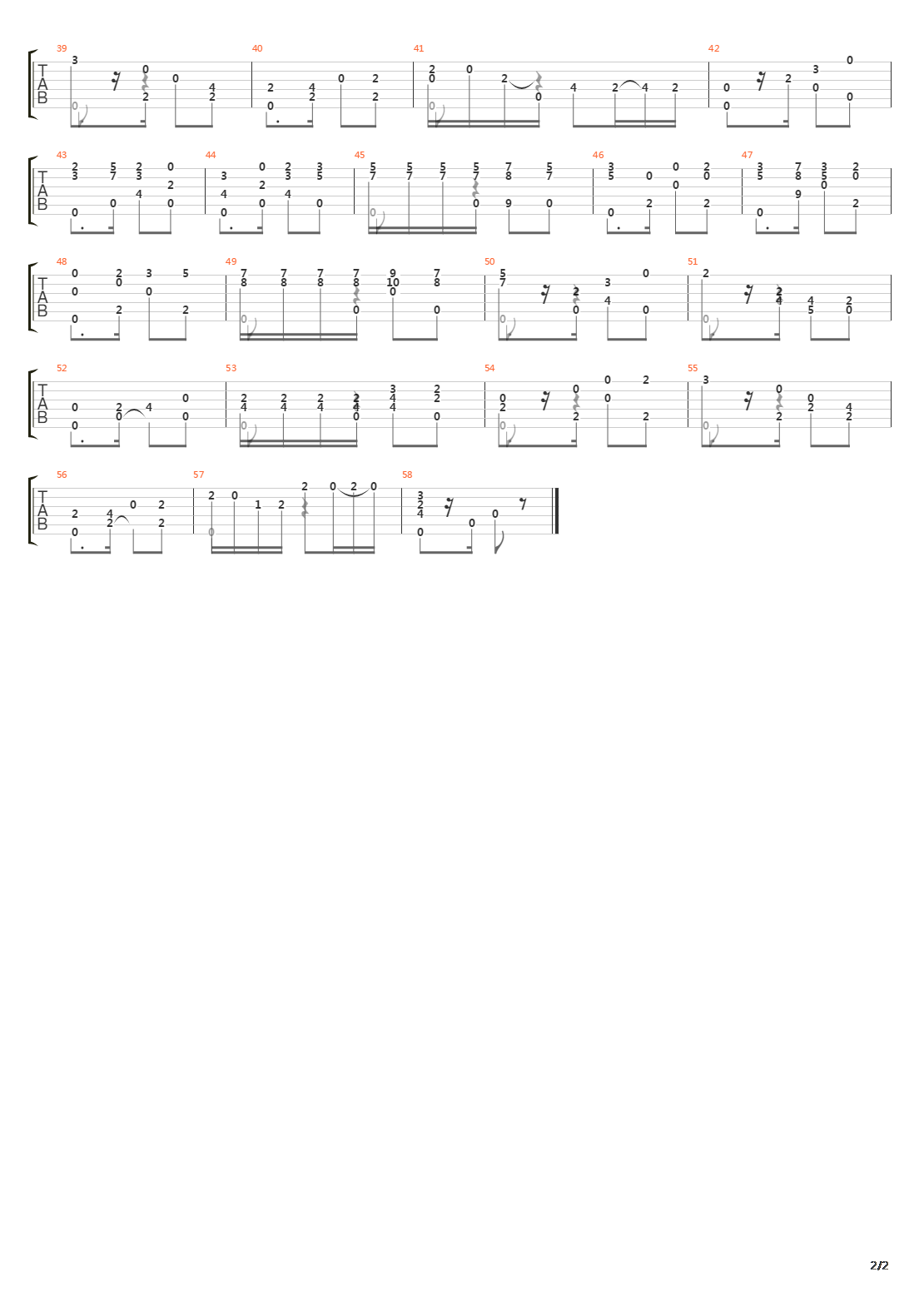 Carmen Habanera吉他谱