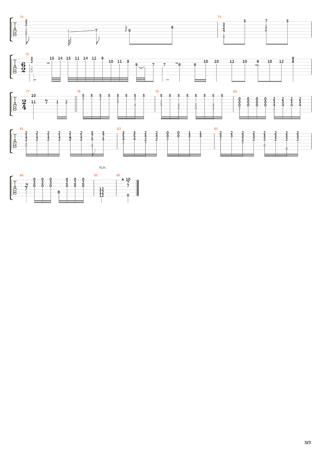 Melodia dai vespri siciliani吉他谱