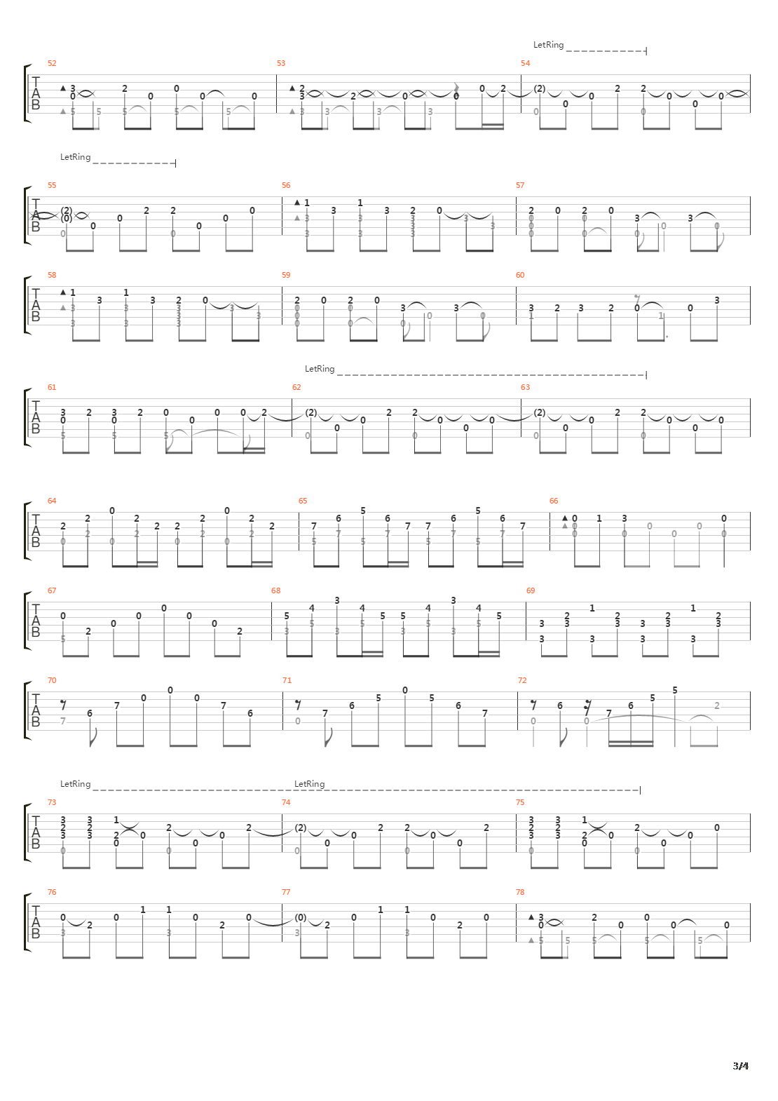 Walking In The Air吉他谱