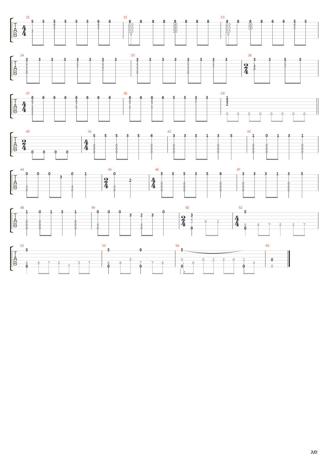 Epitafio_4吉他谱