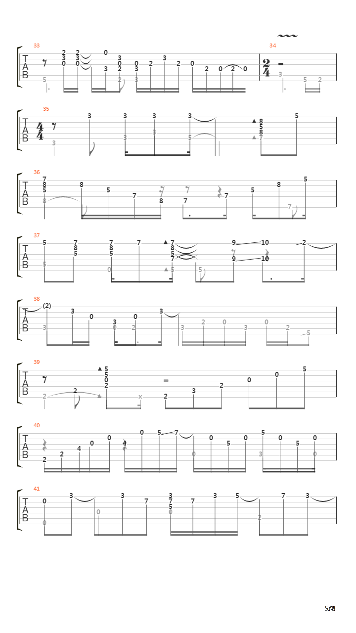 lalchimiste吉他谱