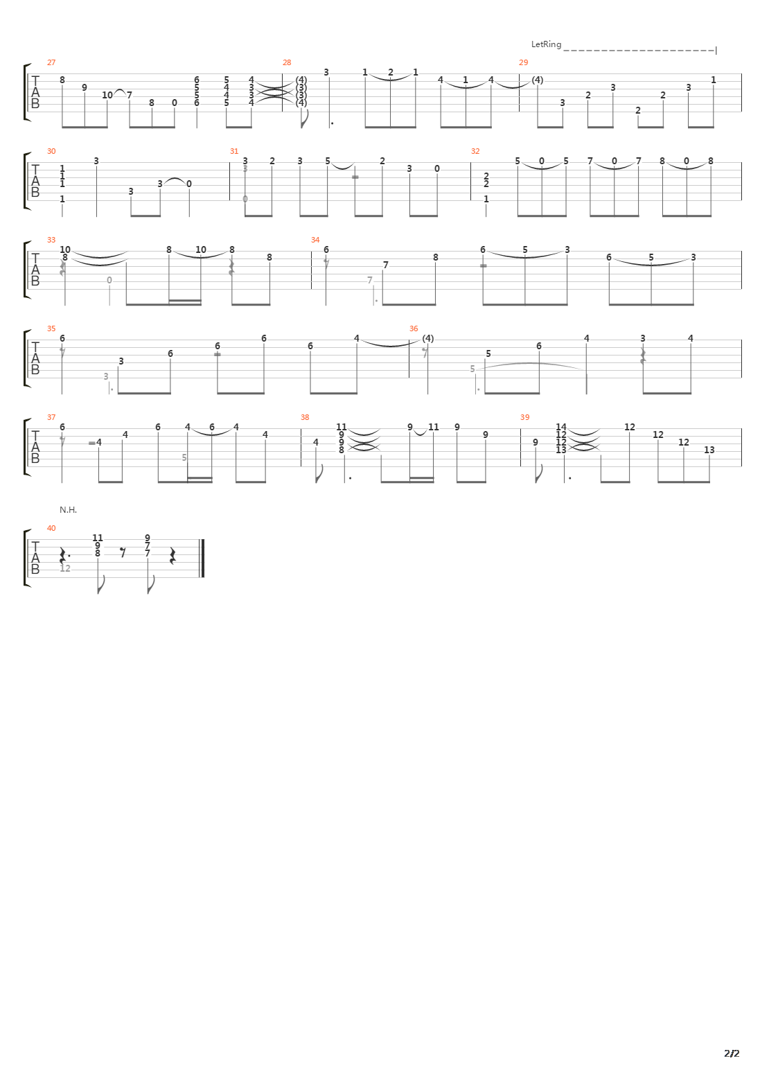 Glorias Step吉他谱