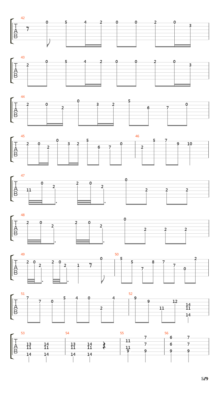 吉他协奏曲  维瓦尔第吉他谱