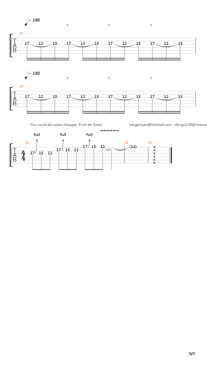 点弦练习 - Tapping Exercise 2吉他谱