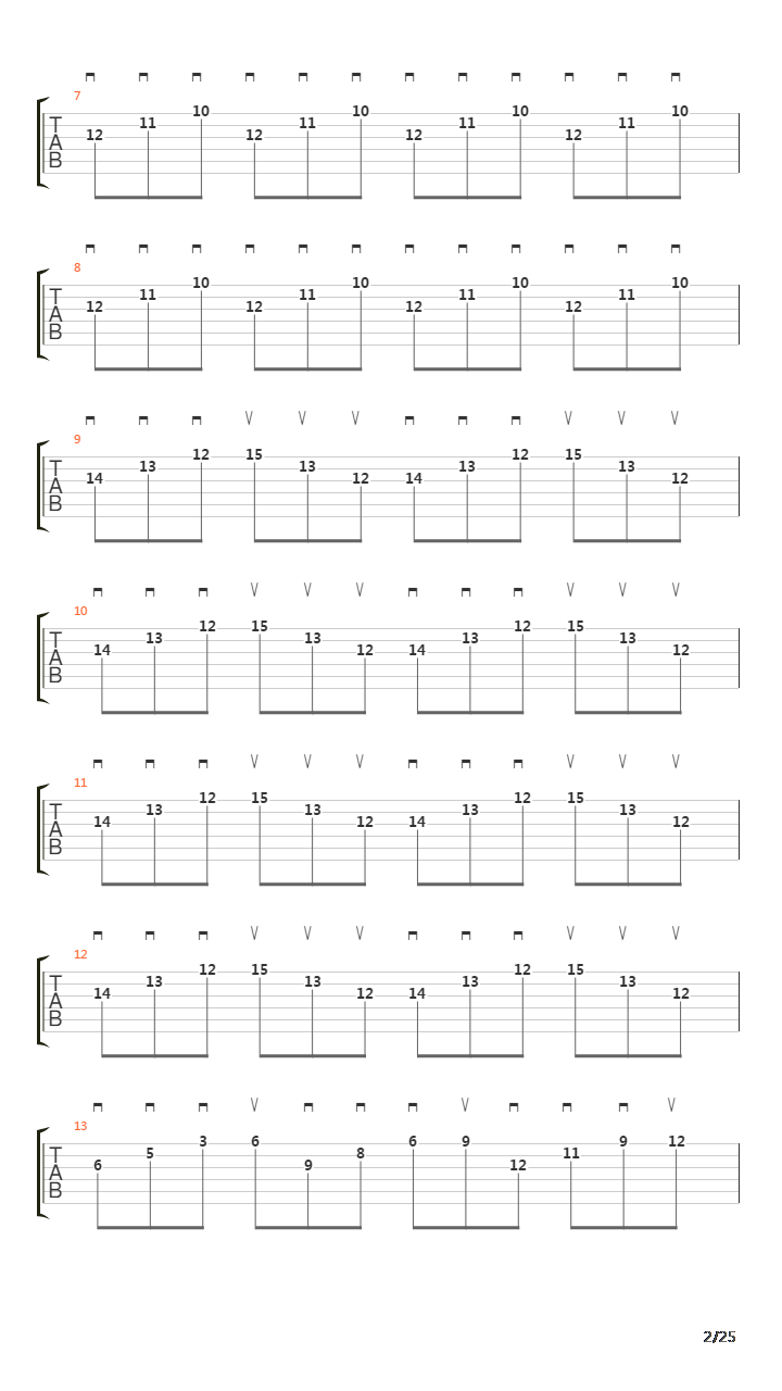 扫拨练习 - Basic Sweep Picking Exercises And Warm Ups吉他谱