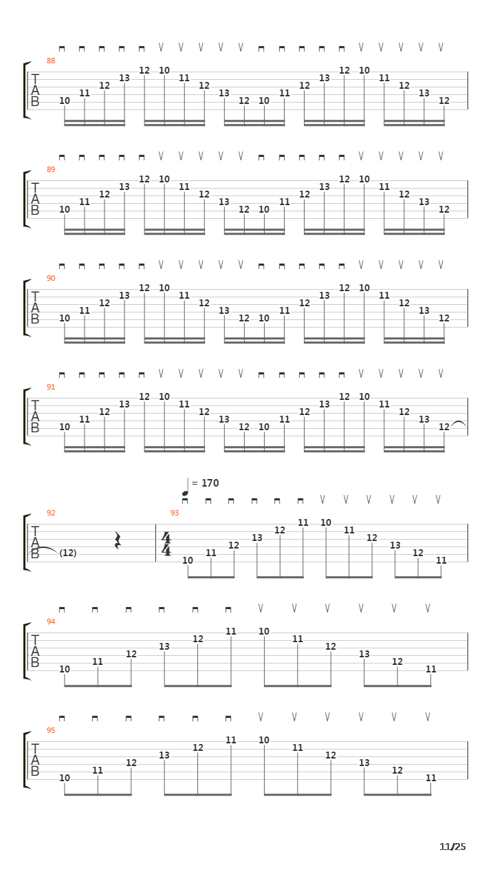 扫拨练习 - Basic Sweep Picking Exercises And Warm Ups吉他谱