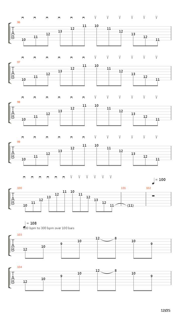 扫拨练习 - Basic Sweep Picking Exercises And Warm Ups吉他谱