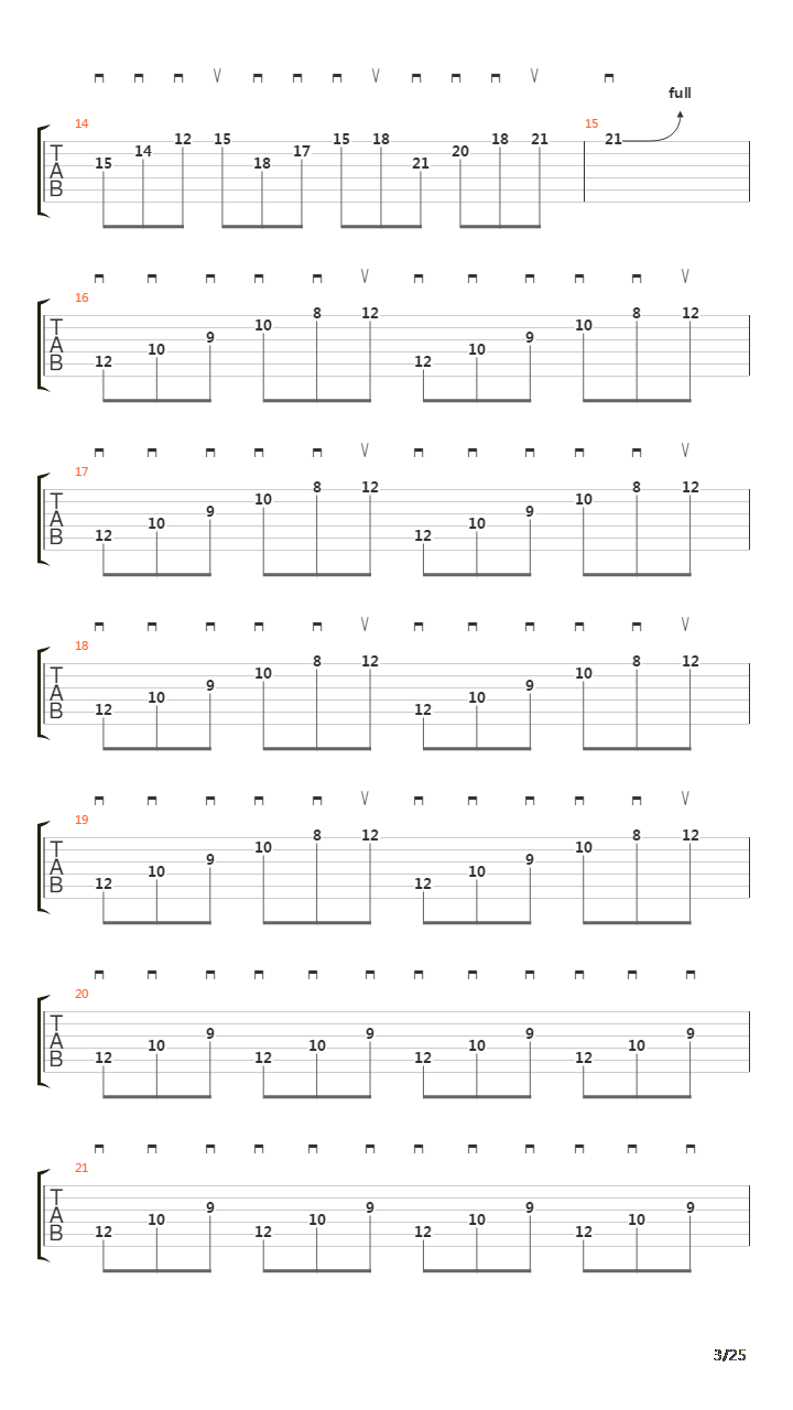 扫拨练习 - Basic Sweep Picking Exercises And Warm Ups吉他谱