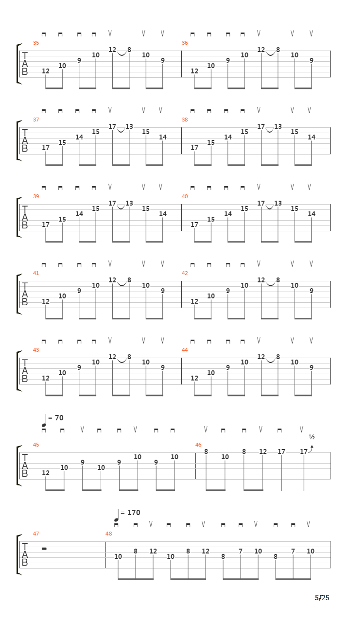 扫拨练习 - Basic Sweep Picking Exercises And Warm Ups吉他谱