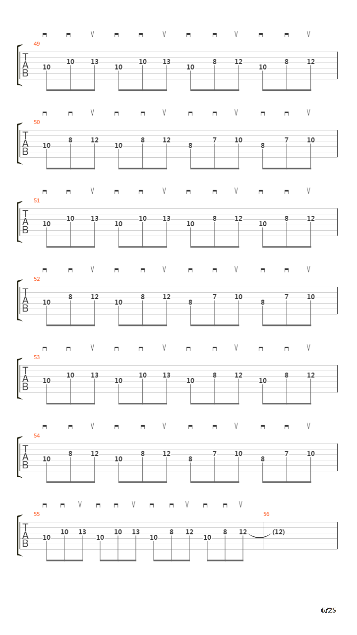 扫拨练习 - Basic Sweep Picking Exercises And Warm Ups吉他谱