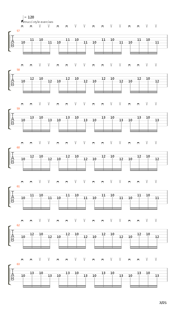 扫拨练习 - Basic Sweep Picking Exercises And Warm Ups吉他谱