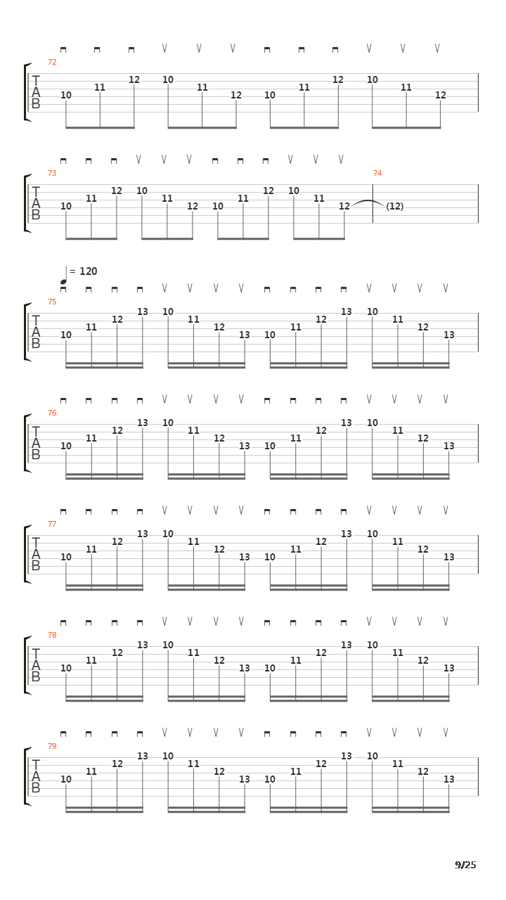 扫拨练习 - Basic Sweep Picking Exercises And Warm Ups吉他谱