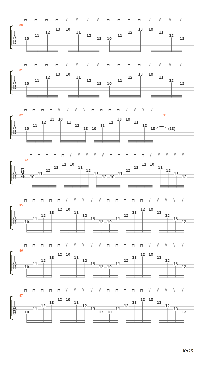 扫拨练习 - Basic Sweep Picking Exercises And Warm Ups吉他谱