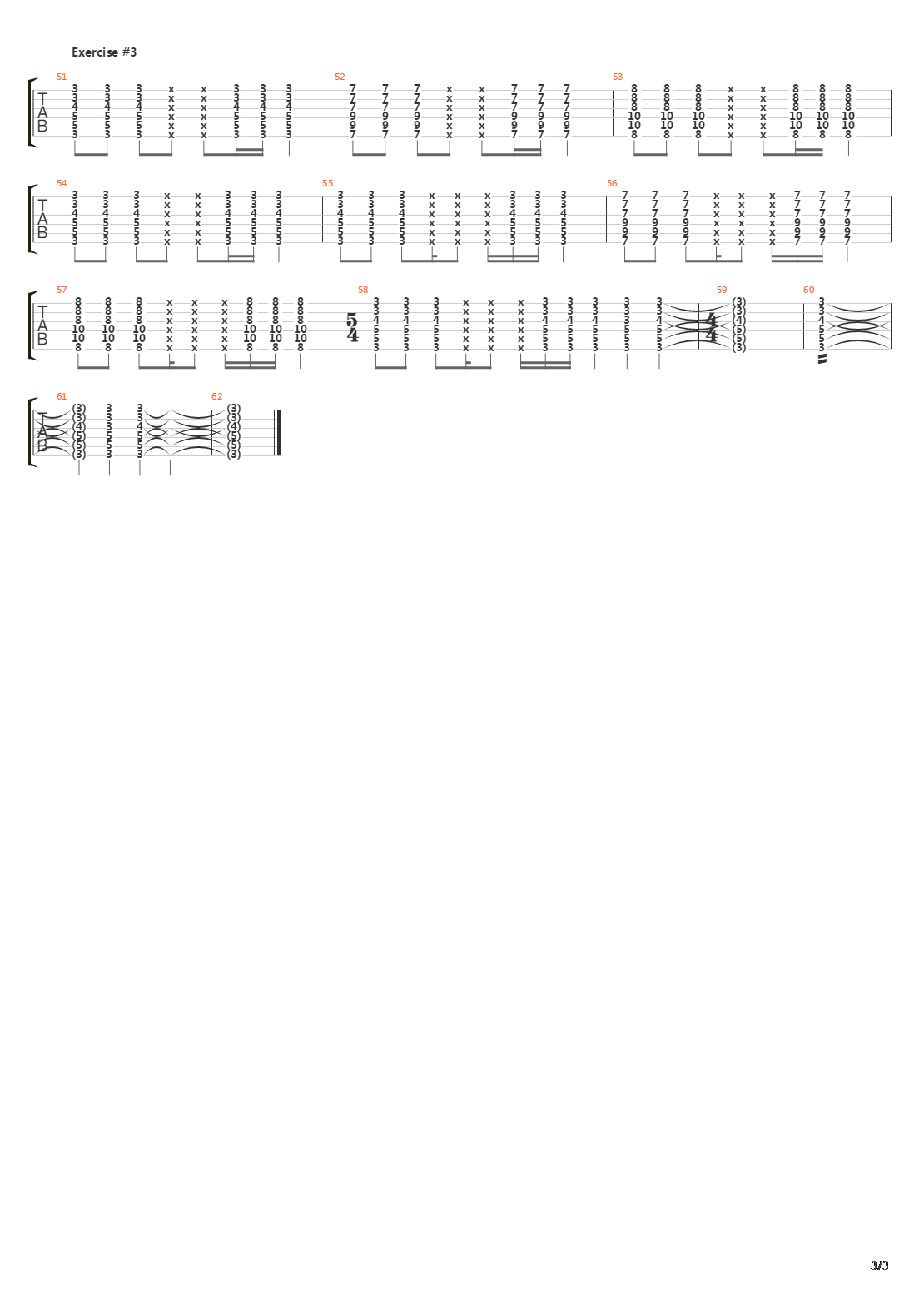 Chords - Barre Chords吉他谱