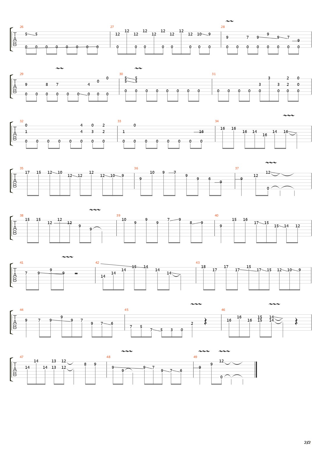 布鲁斯练习 - Blues Licks - Blues Licks From Arlen Roth吉他谱