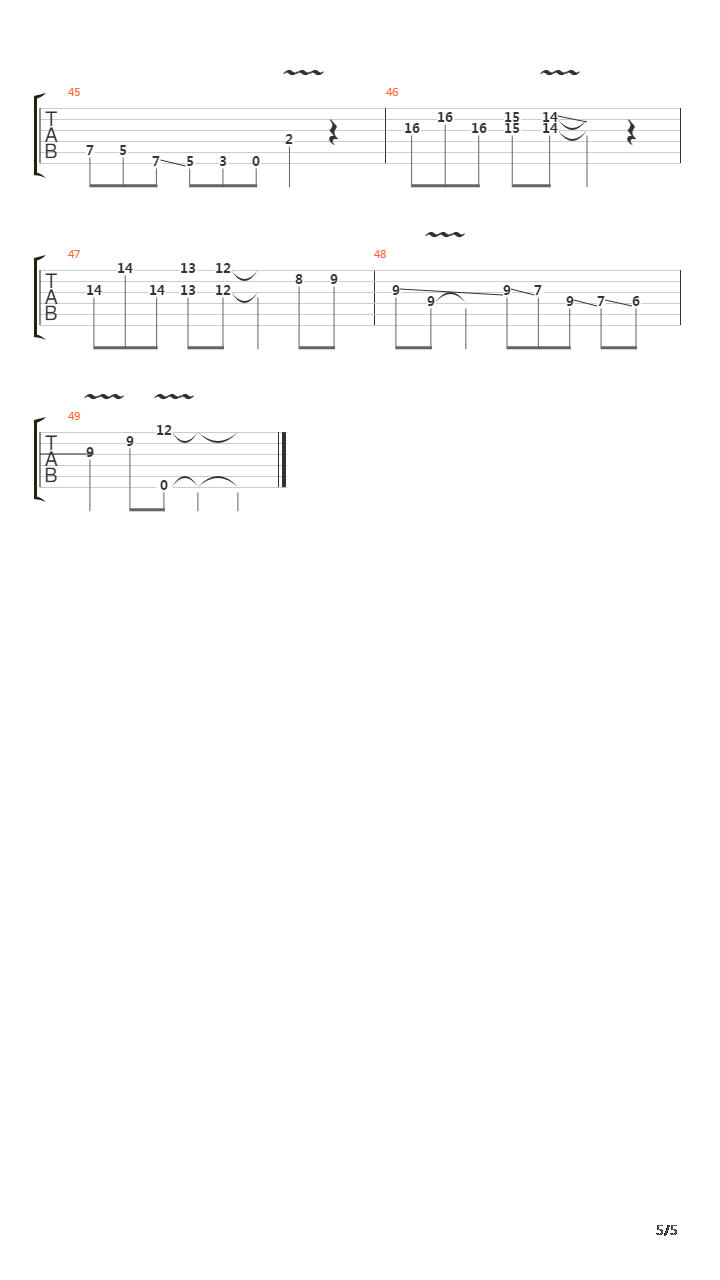 布鲁斯练习 - Blues Licks - Blues Licks From Arlen Roth吉他谱