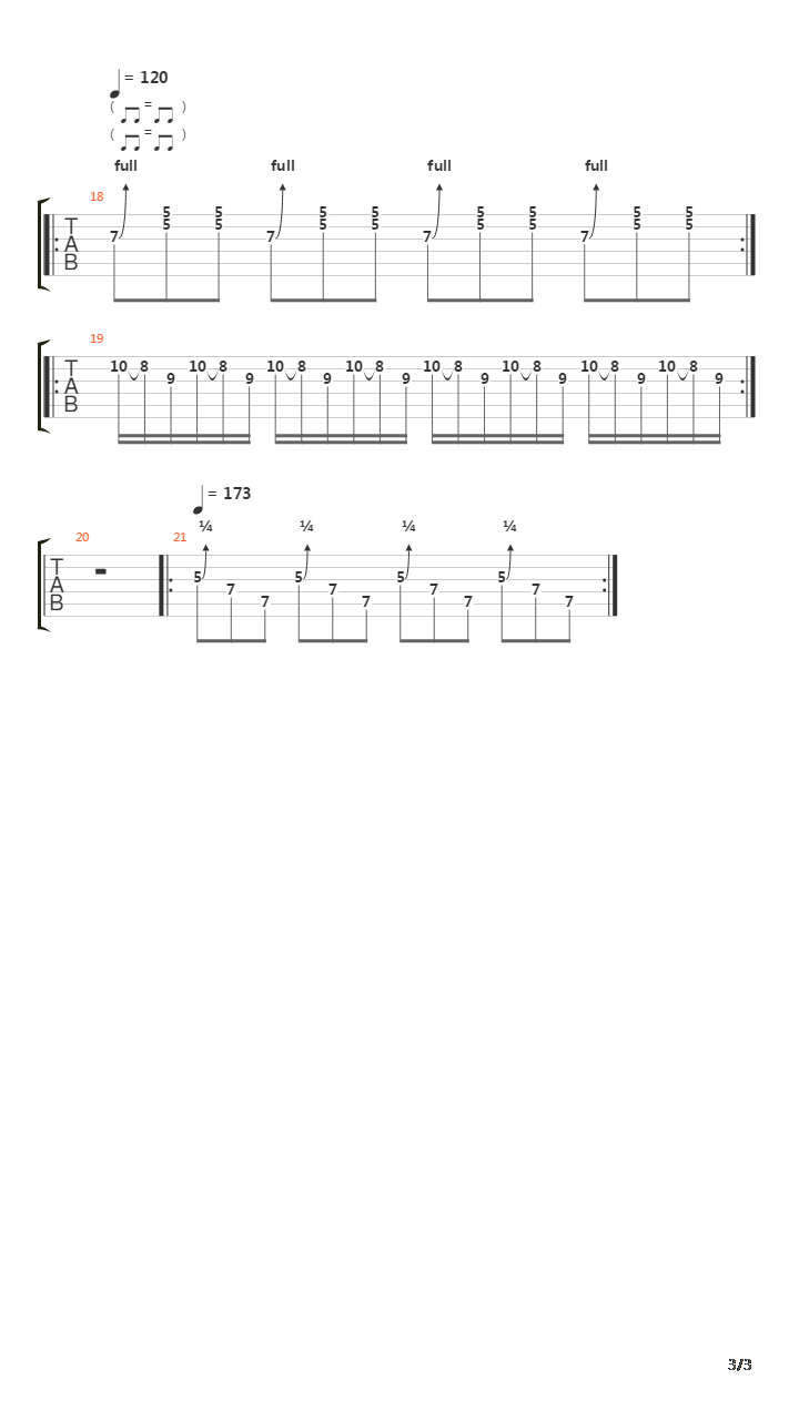 音阶练习 - Classic Repeating Licks Two吉他谱