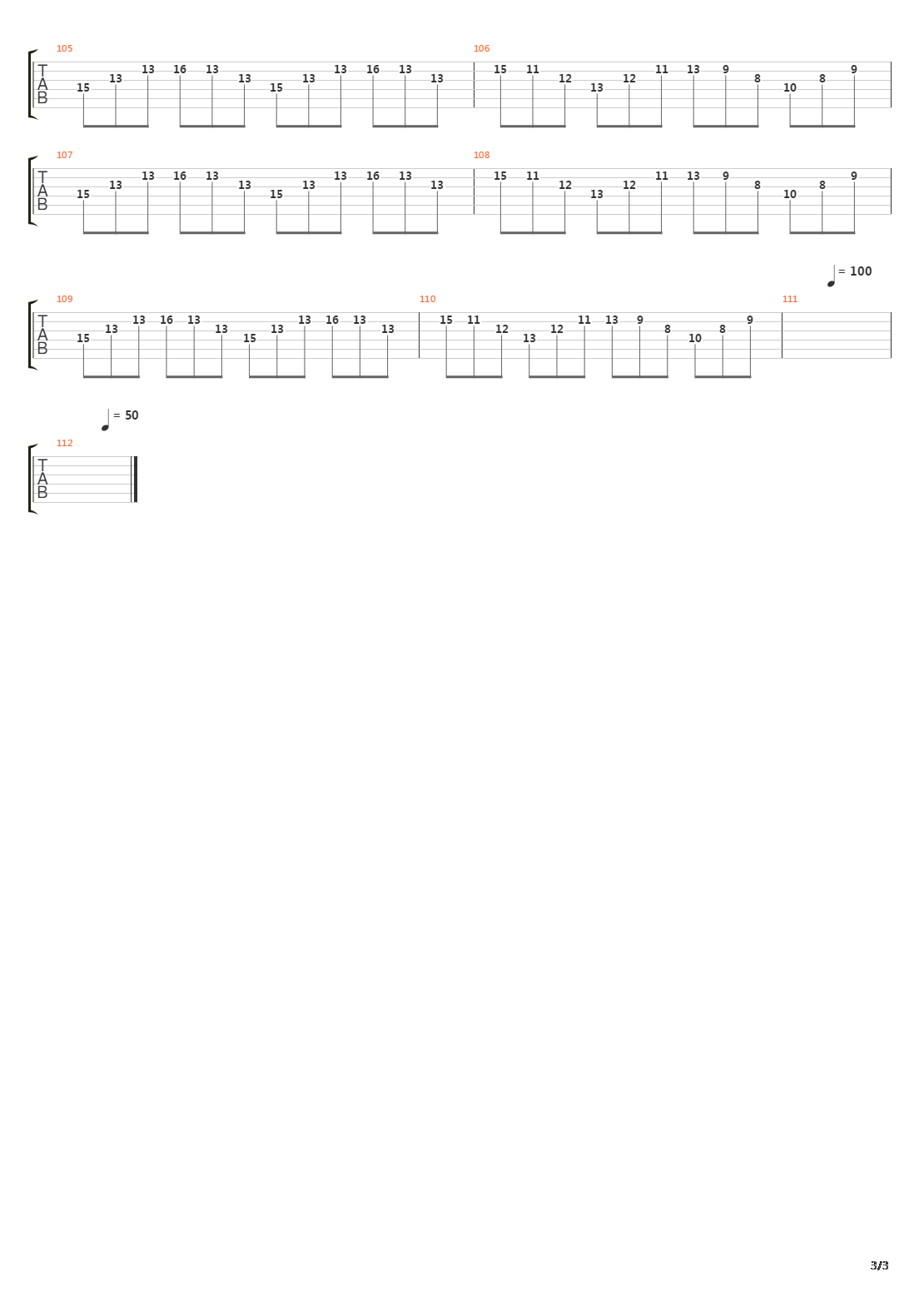 The Fallen吉他谱