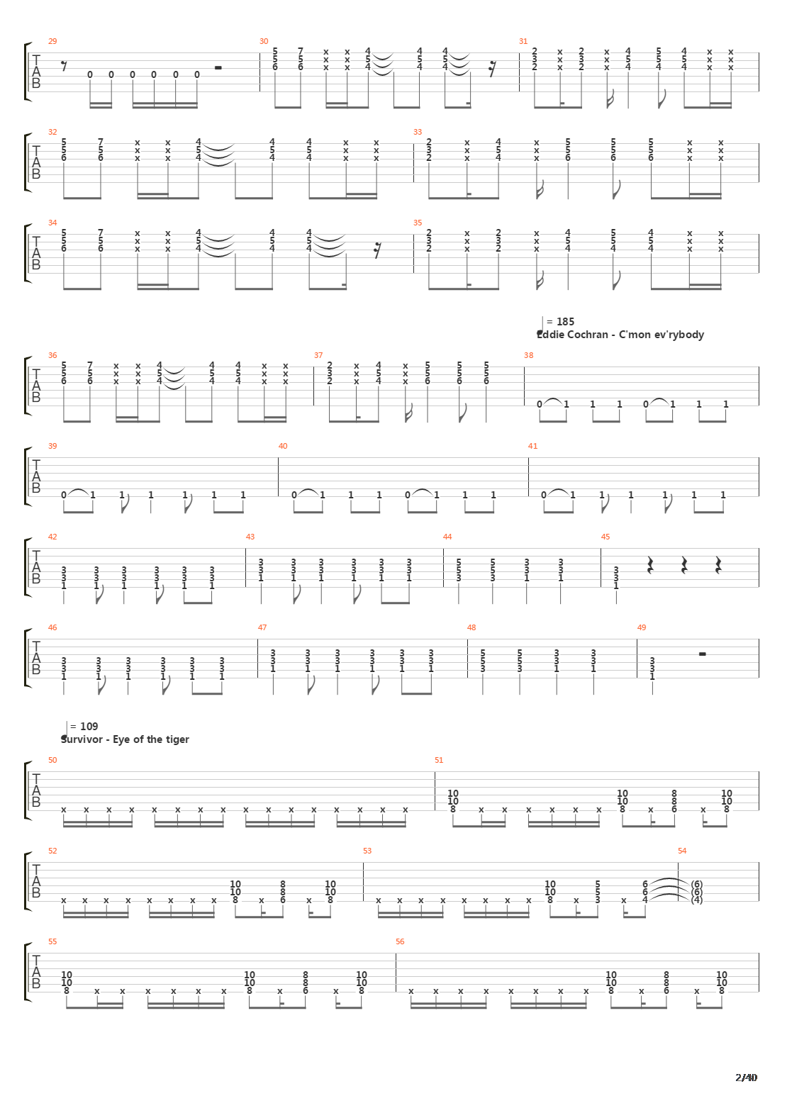 101 Guitar Riffs Made Slightly Easier吉他谱