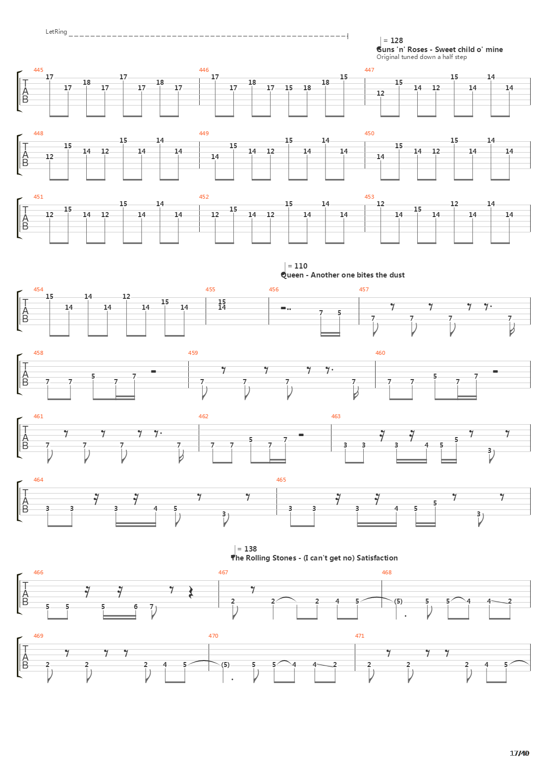 101 Guitar Riffs Made Slightly Easier吉他谱