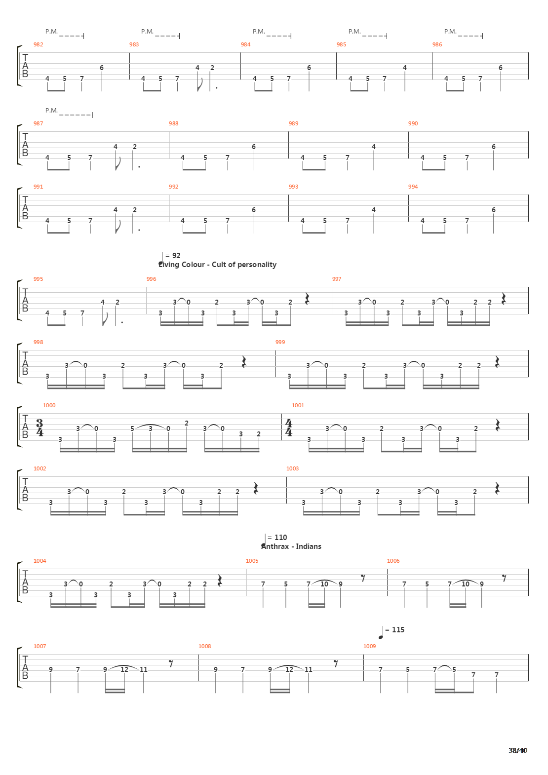 101 Guitar Riffs Made Slightly Easier吉他谱