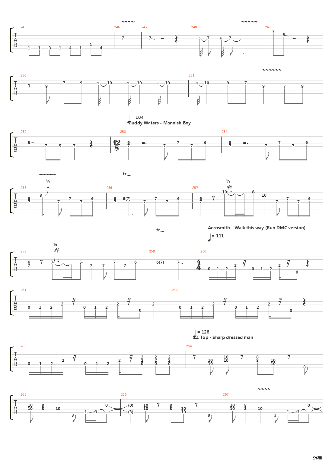 101 Guitar Riffs Made Slightly Easier吉他谱