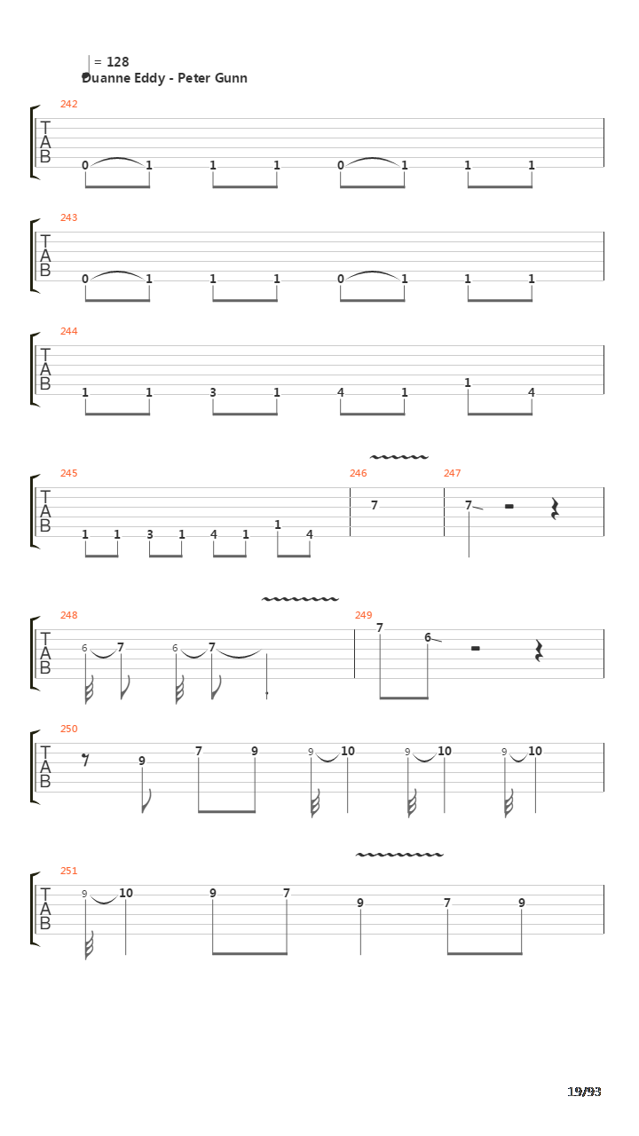 101 Guitar Riffs Made Slightly Easier吉他谱