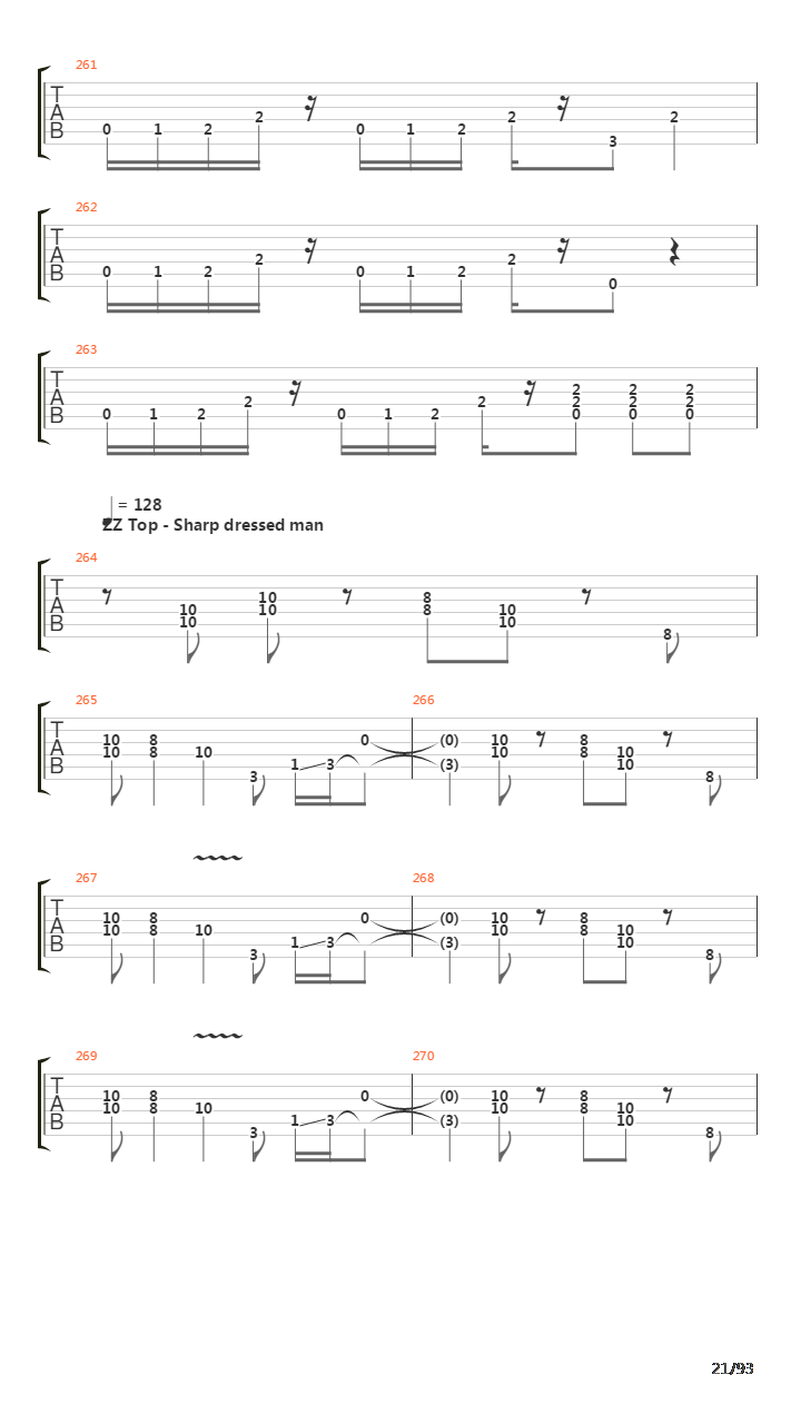 101 Guitar Riffs Made Slightly Easier吉他谱