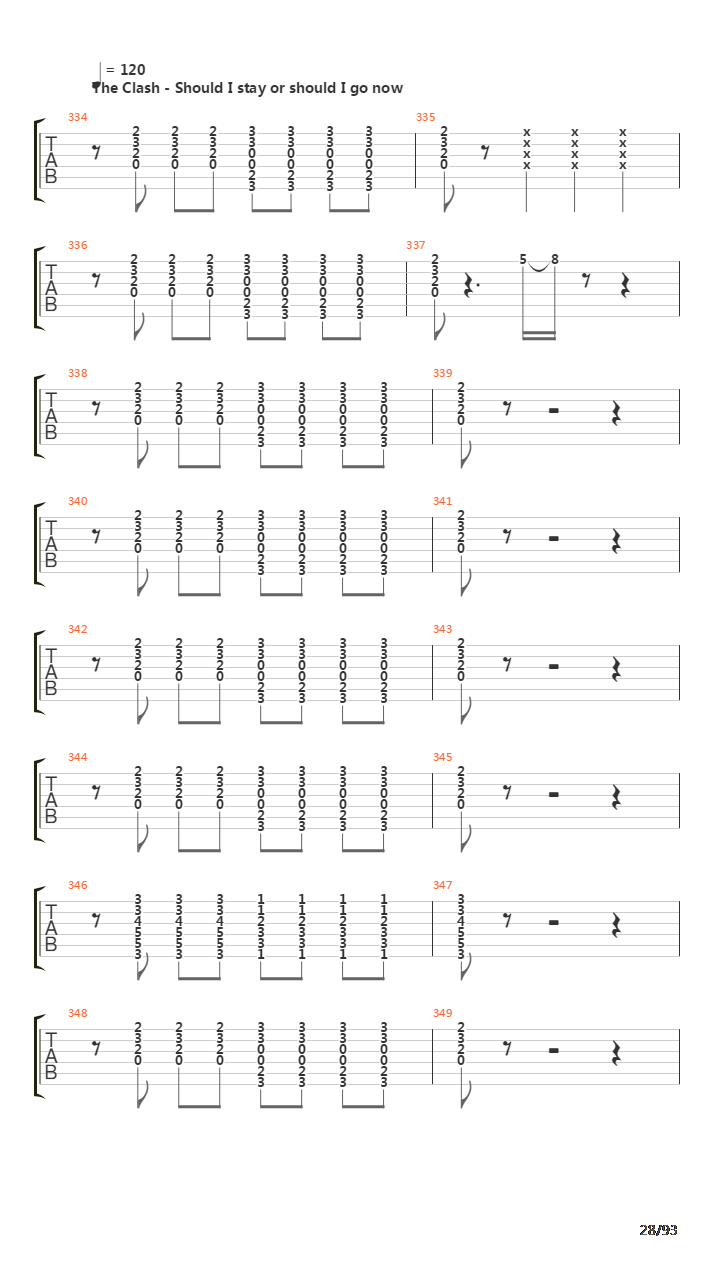 101 Guitar Riffs Made Slightly Easier吉他谱