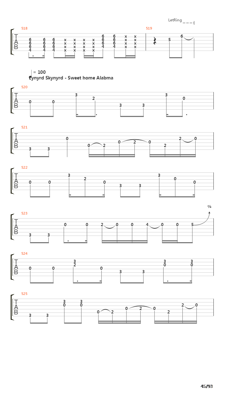 101 Guitar Riffs Made Slightly Easier吉他谱