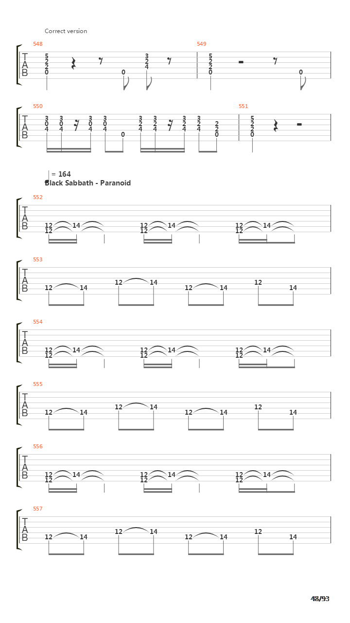 101 Guitar Riffs Made Slightly Easier吉他谱