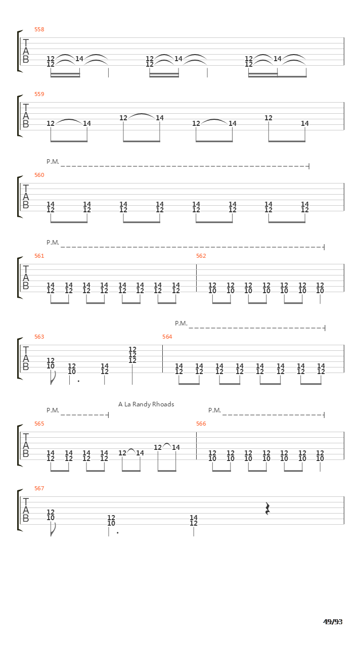 101 Guitar Riffs Made Slightly Easier吉他谱