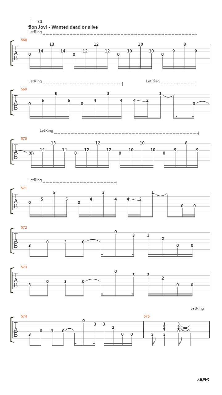 101 Guitar Riffs Made Slightly Easier吉他谱