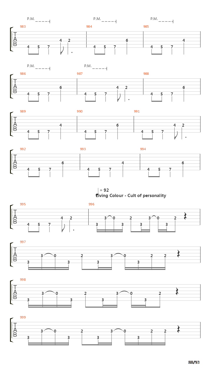 101 Guitar Riffs Made Slightly Easier吉他谱