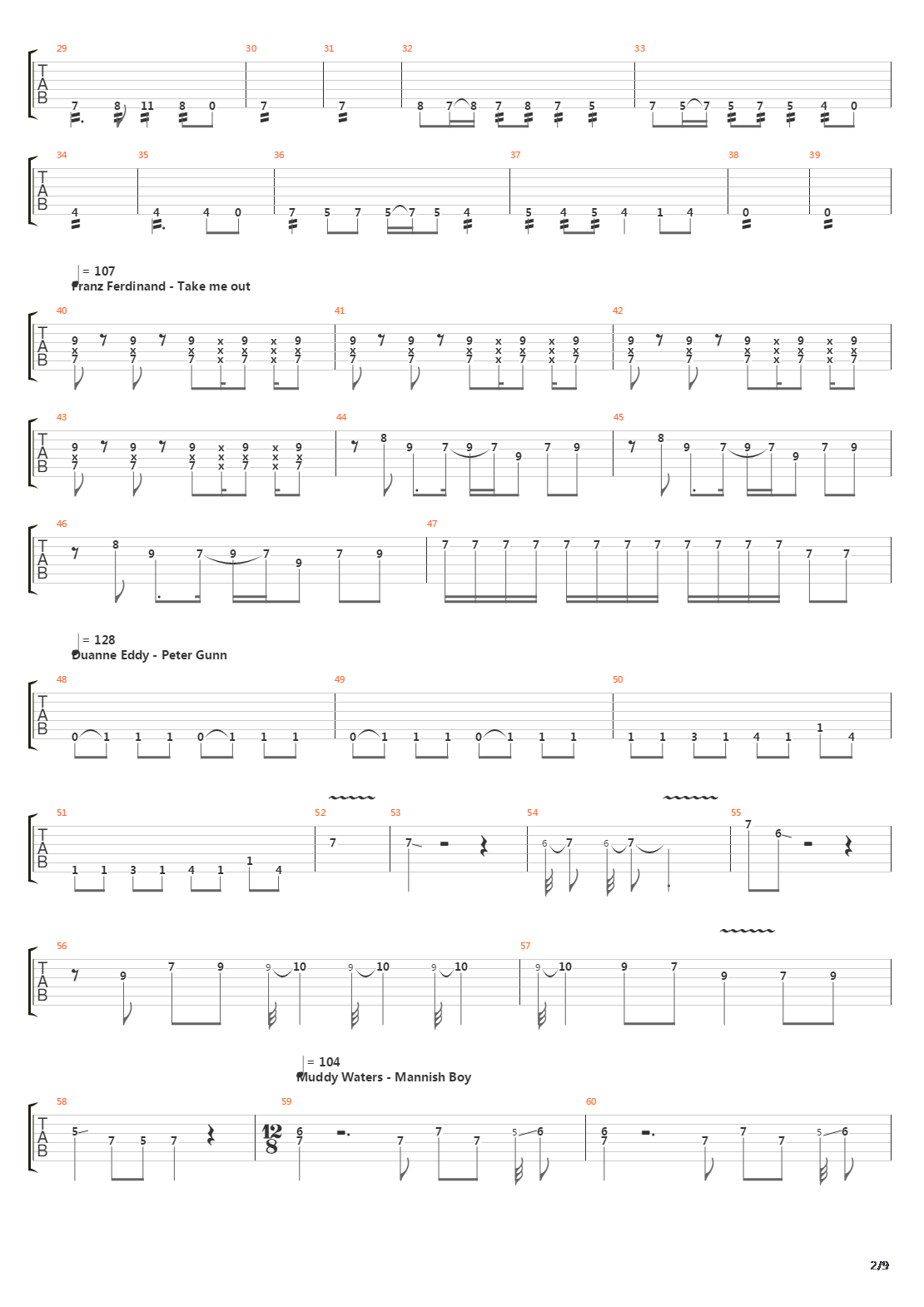 101 Guitar Riffs Made Slightly Easier Part 2吉他谱