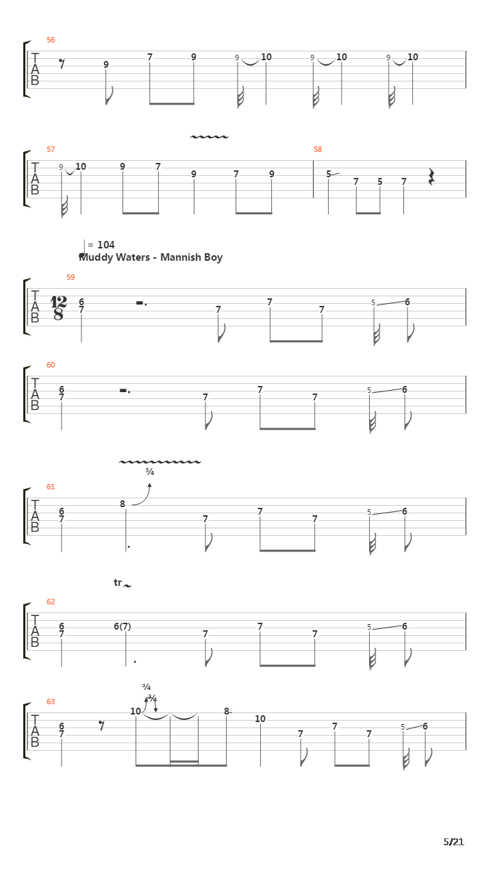 101 Guitar Riffs Made Slightly Easier Part 2吉他谱