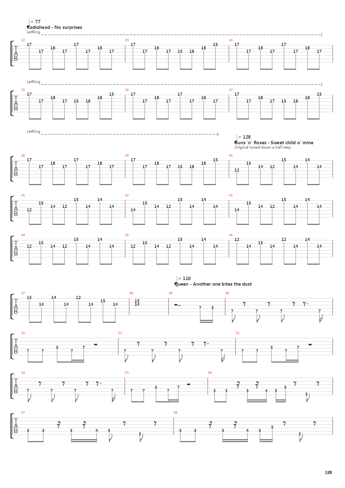 101 Guitar Riffs Made Slightly Easier Part 3吉他谱