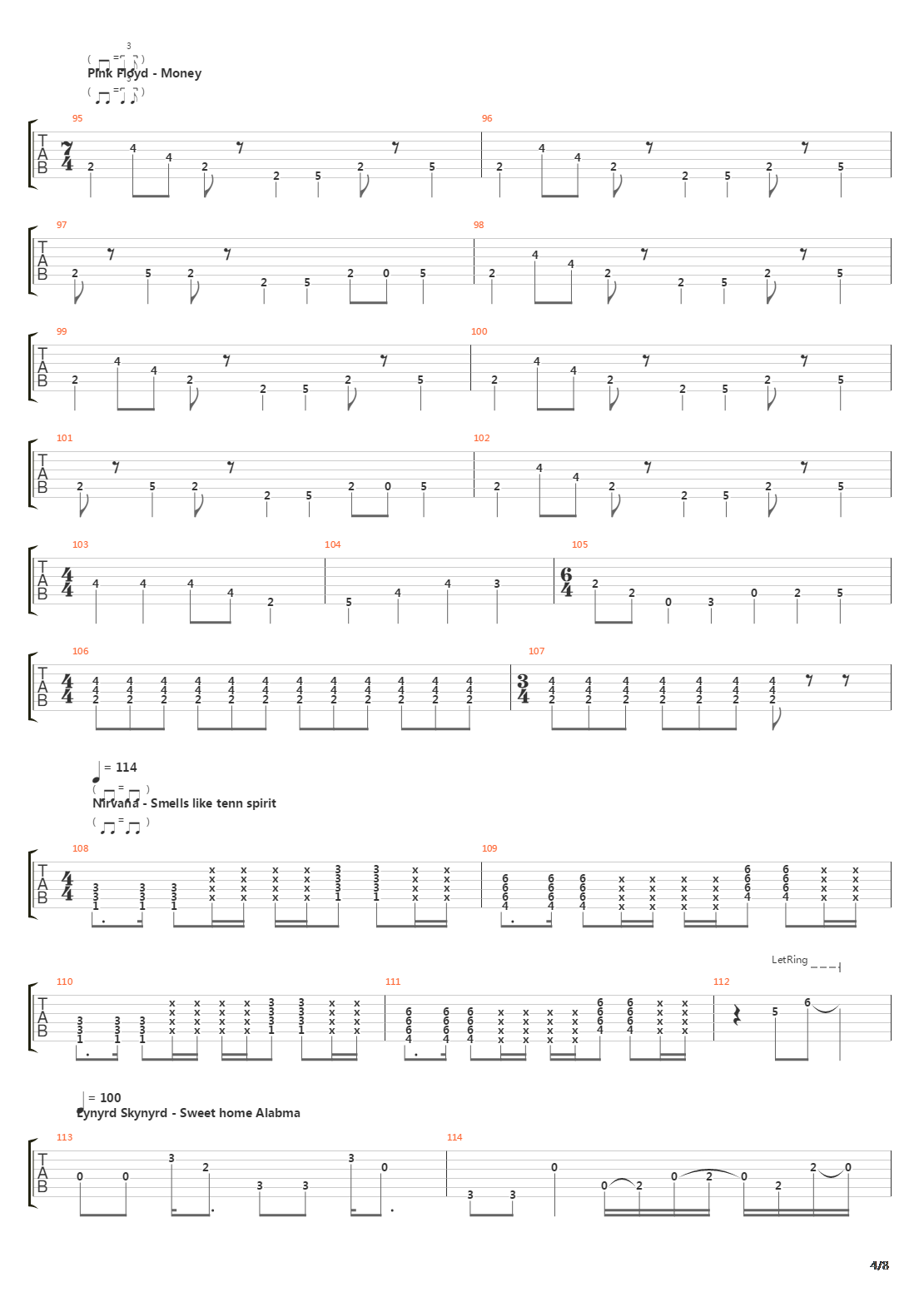 101 Guitar Riffs Made Slightly Easier Part 3吉他谱