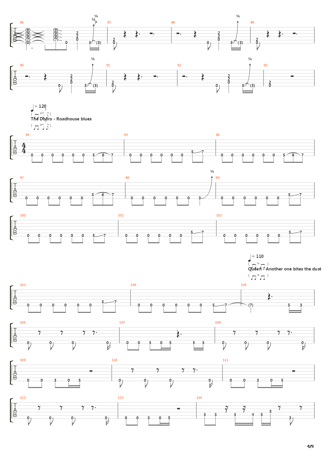 101 Guitar Riffs Made Slightly Easier Part 5吉他谱