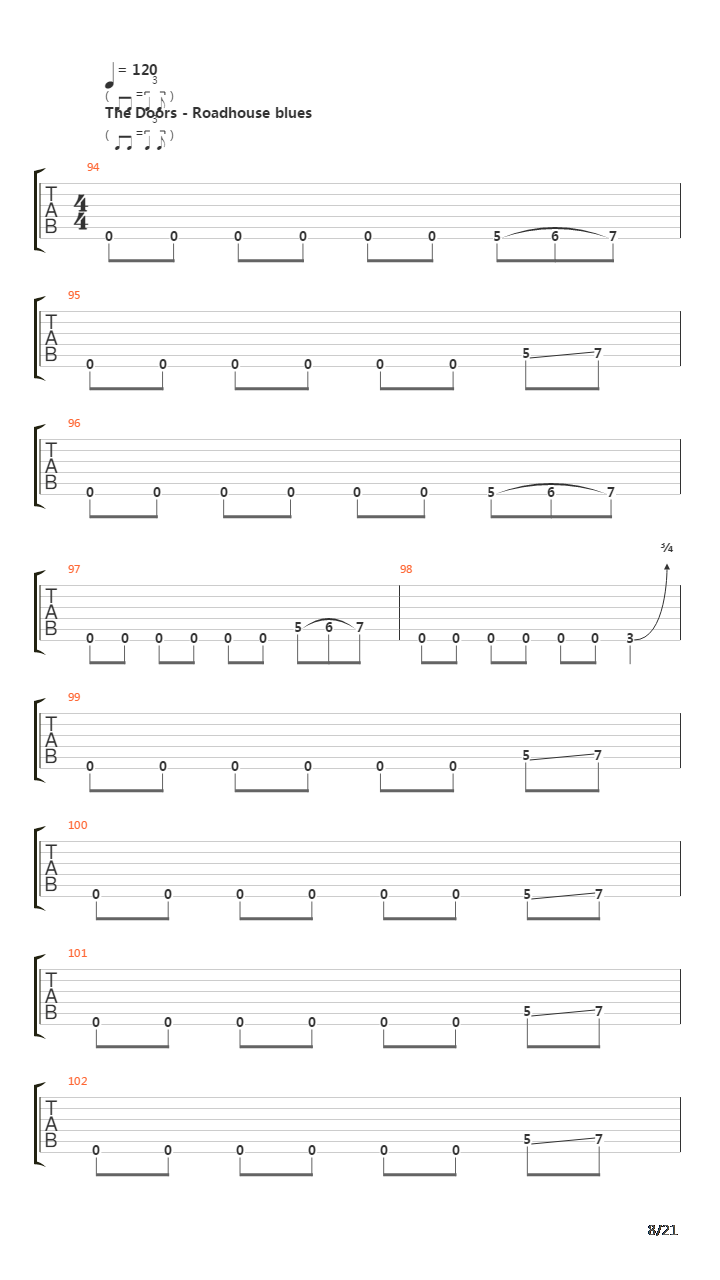 101 Guitar Riffs Made Slightly Easier Part 5吉他谱