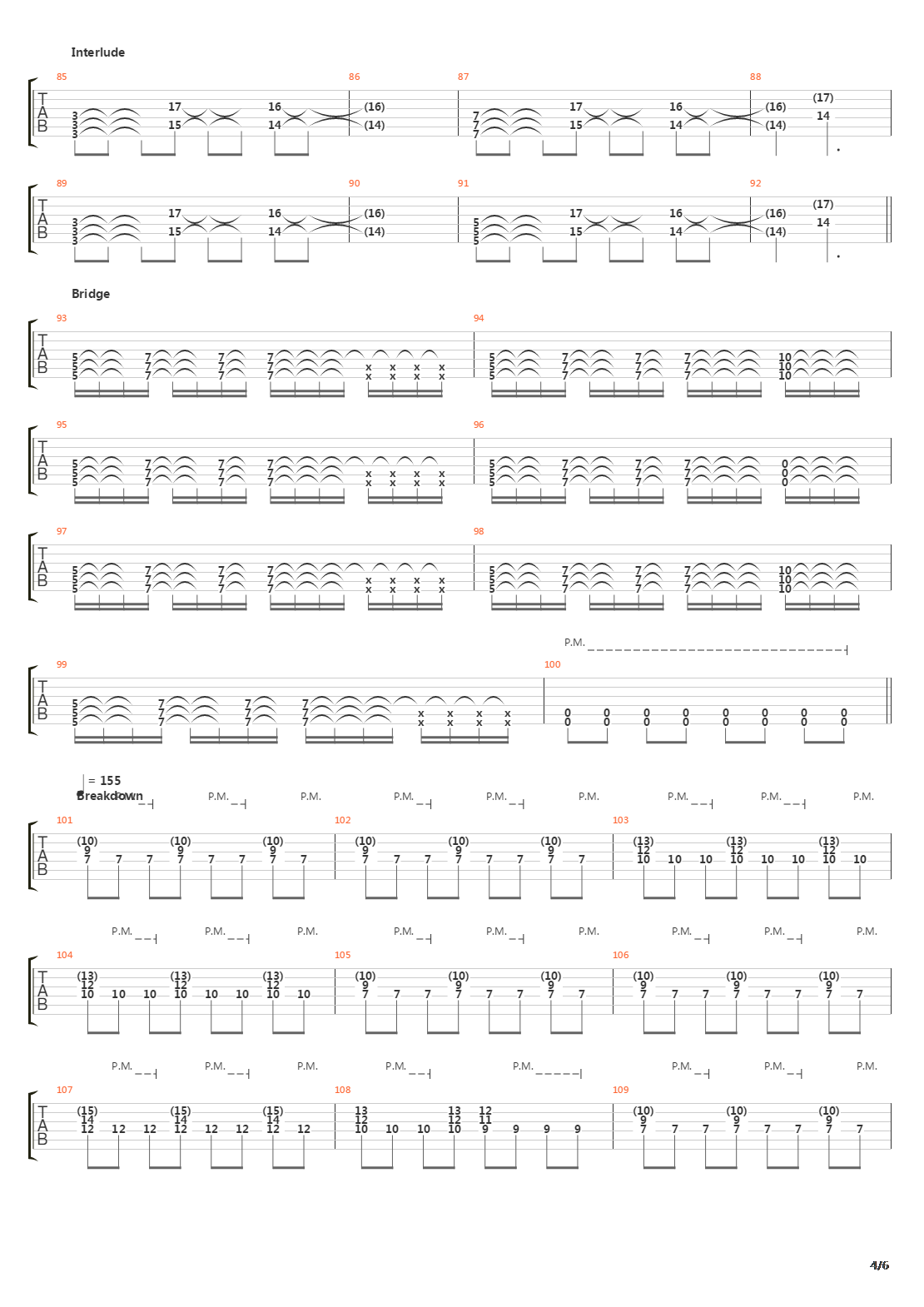 Army Of The Sun吉他谱