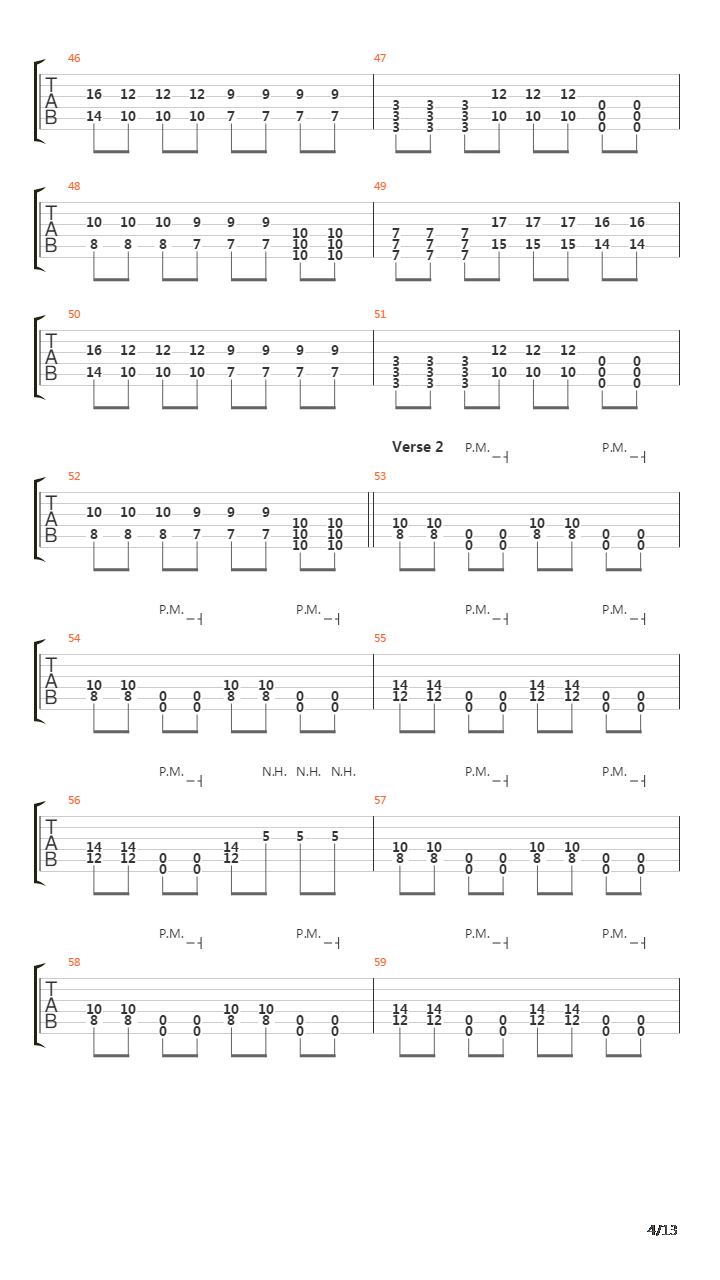 Army Of The Sun吉他谱