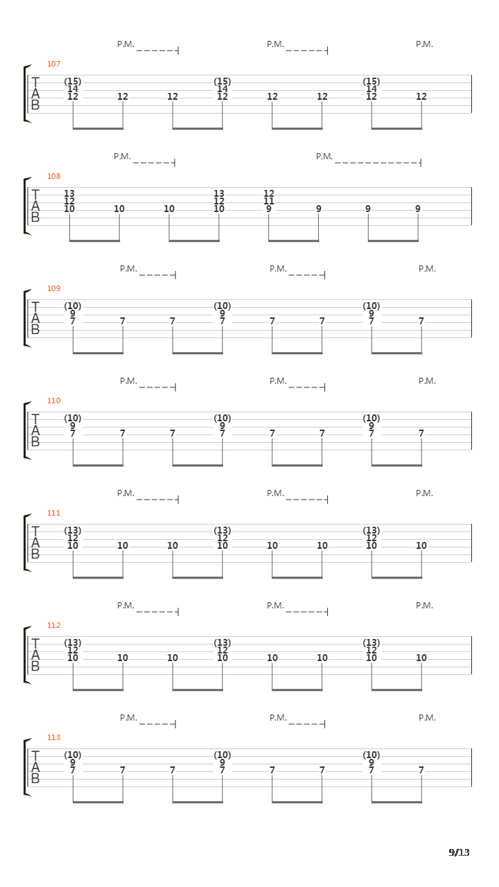 Army Of The Sun吉他谱