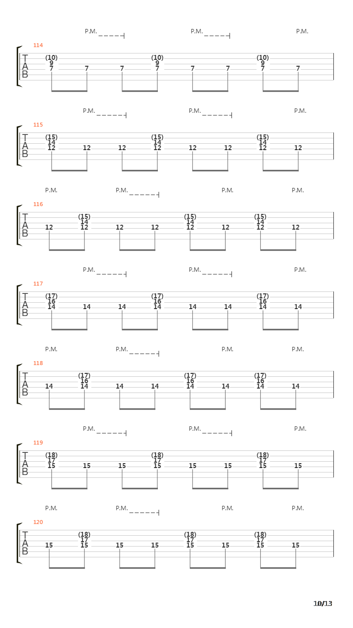 Army Of The Sun吉他谱