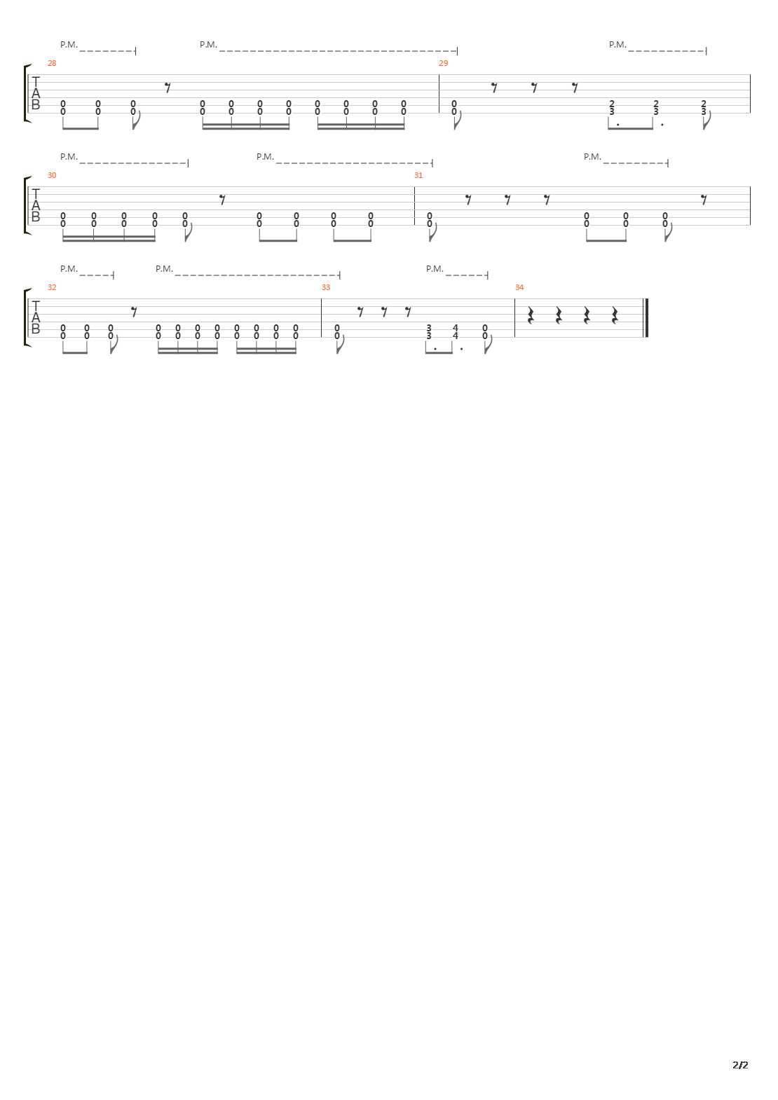 My First Hardcore Song吉他谱