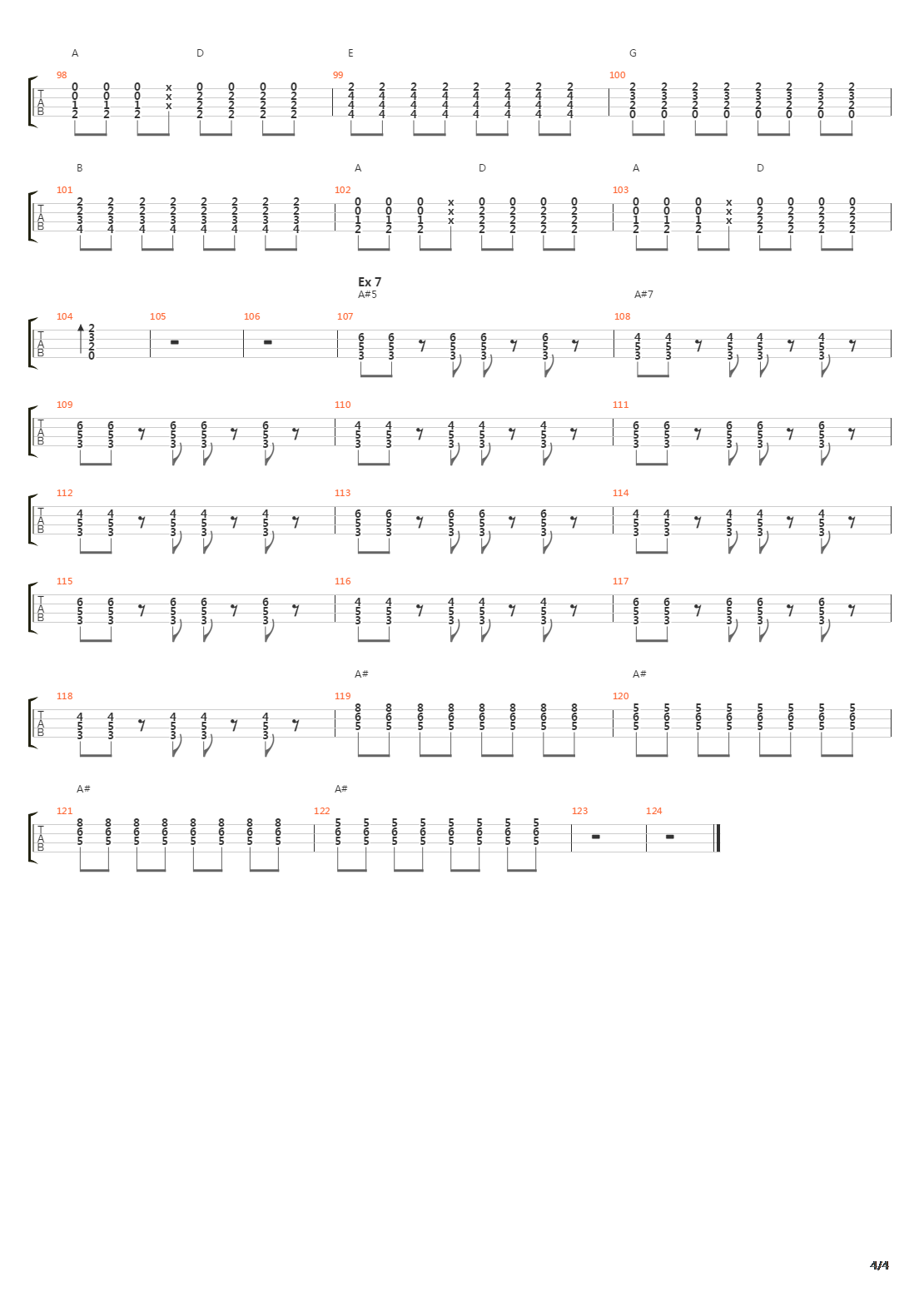 Ukulele - Exercies And Examples吉他谱
