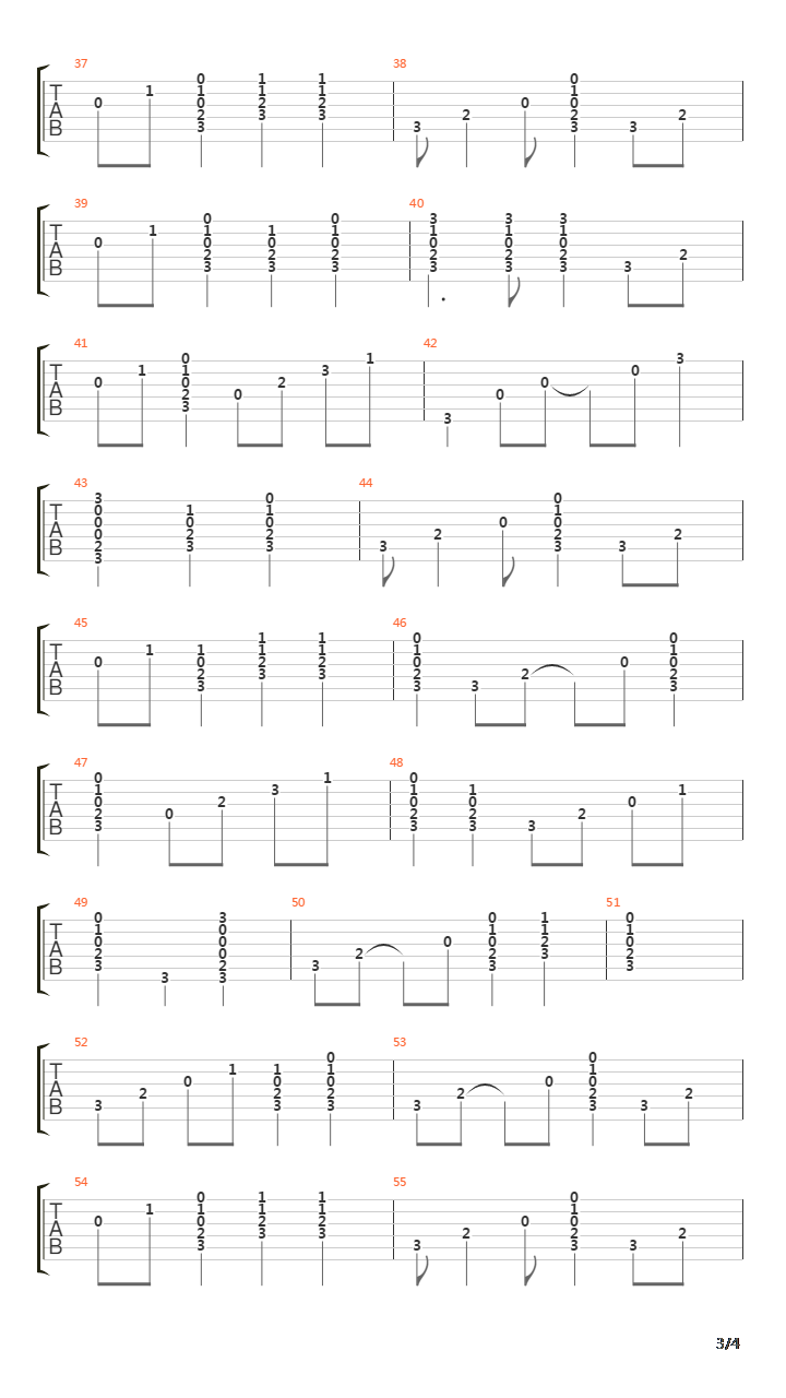 Kum Ba Yah吉他谱